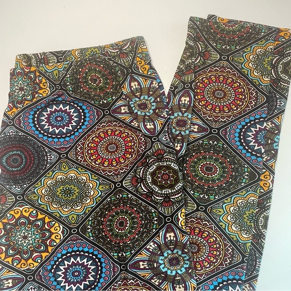 Leggings Depot Plus Size Colorful Print PRELOVED - Picture 2 of 6